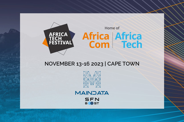 Africacom 2023: MAINDATA is a Gold Sponsor and our CEO will speak at a Fireside Chat on Game-changing satellite innovations for DTH and DTT broadcasters and monetizing content with targeted ads