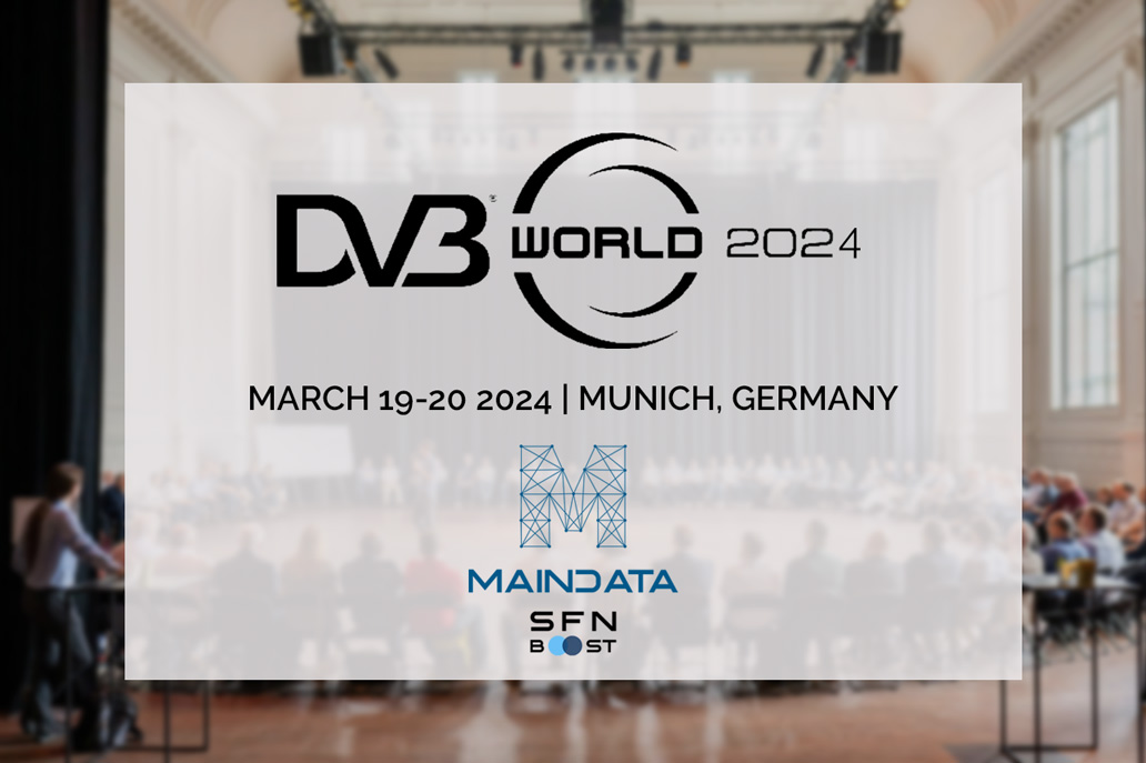 MAINDATA at DVB World 2024
